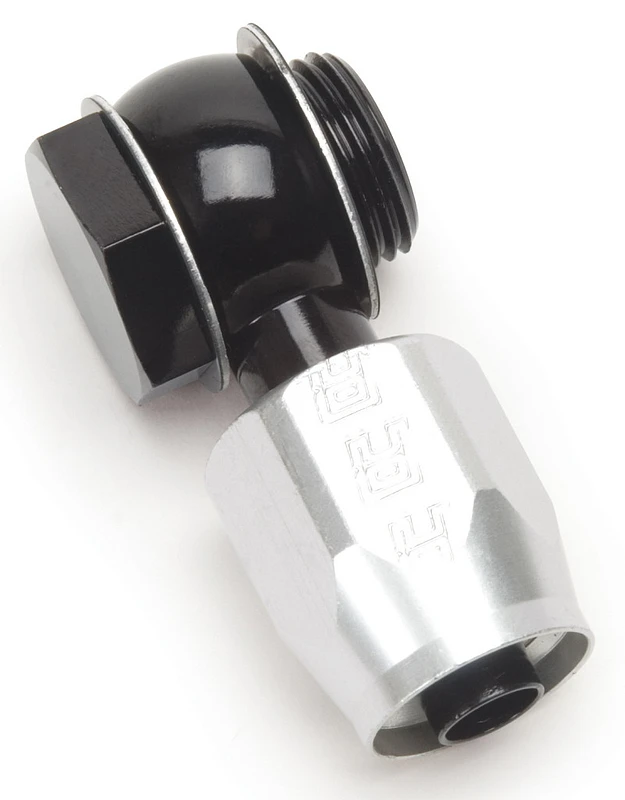 Russell Performance -6 AN Carb Banjo-Schraubfitting Schwarz