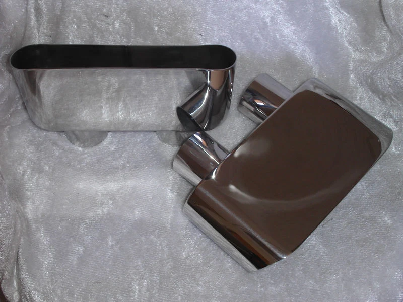 Stainless Works Breite Oval ZR1 Corvette 2-1/2in Dual Inlet Tips (Preis pro Paar)