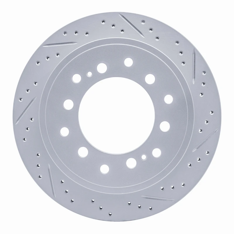 DFC 10-24 Lexus GX460 Rear Right Drilled & Slotted Geoperformance Rotor