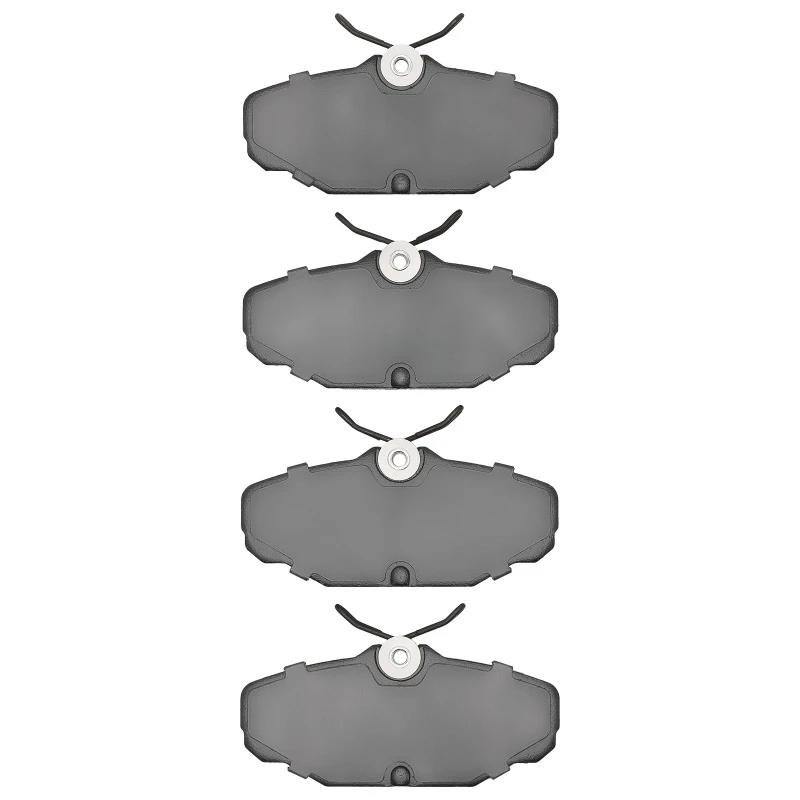 DFC 93-05 Ford Taurus (Excl SHO) Rear 5000 Advanced Semi Metallic Brake Pads and Hardware Kit