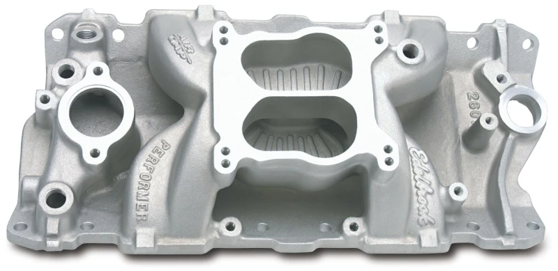 Edelbrock SBC Perf Air Gap Ansaugkrümmer
