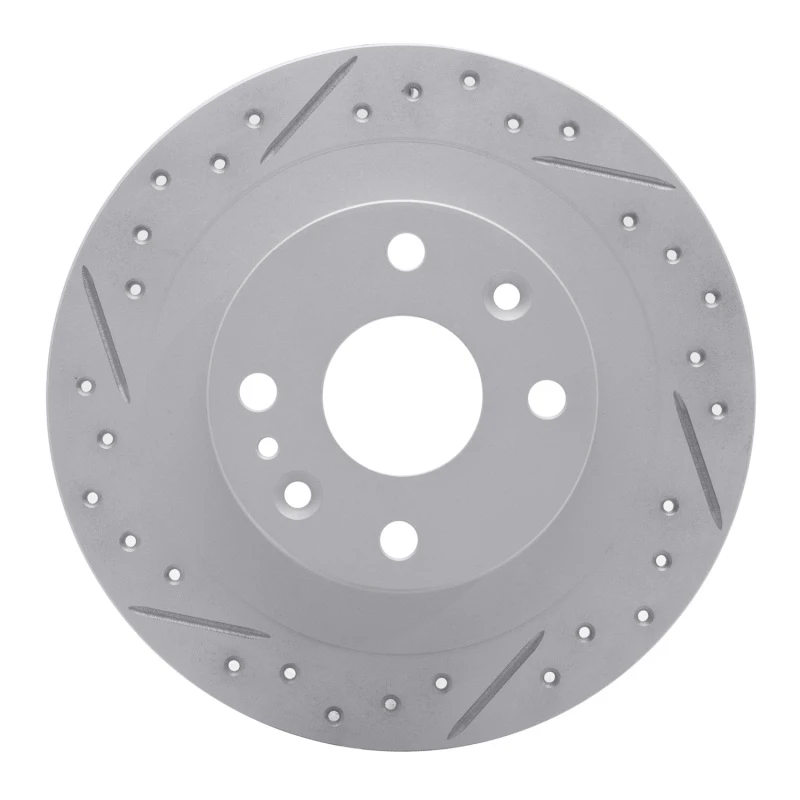 DFC 90-03 Ford Escort Rear Right Drilled & Slotted Geoperformance Rotor