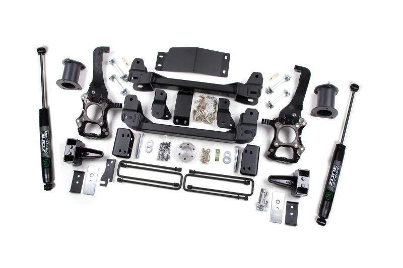 Zone Offroad 6 Zoll Federungssystem für 2014 Ford F-150 - 4 Zoll Heckblock