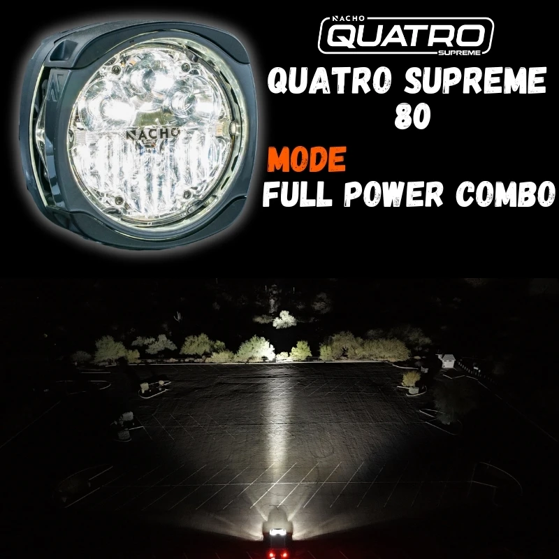 Nacho Lighting Quatro Supreme 80 Lights