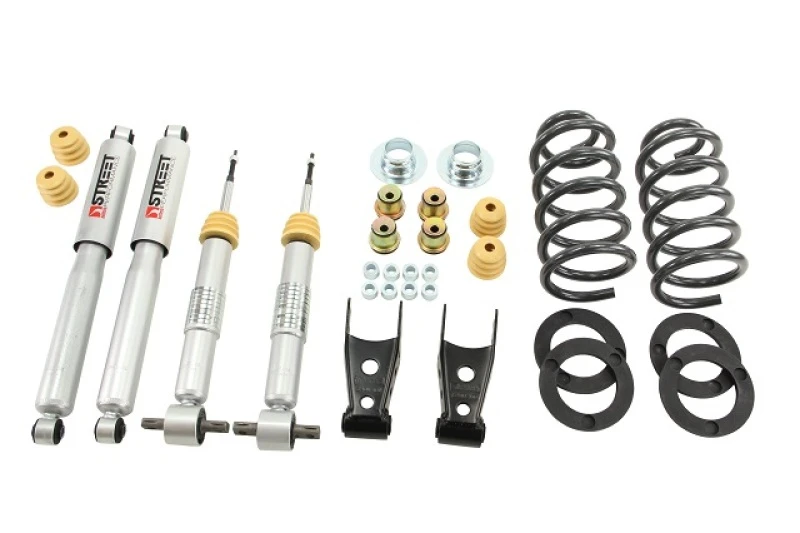 Belltech Tieferlegungskit 14+ Chevy Silverado (Std Cab) 2WD 1-2in Vorne/ 2-3in Hinten mit Street-Stoßdämpfern