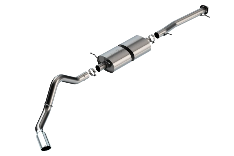Borla 20-22 Chevrolet/GMC Silverado/Sierra 6.6L T-304 SS Cat-Back S-Type Exhaust - Brushed
