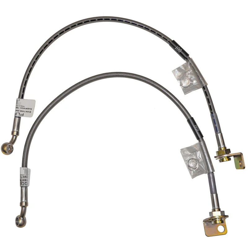 Rancho Extended Length Front Brake Lines for Jeep Wrangler TJ