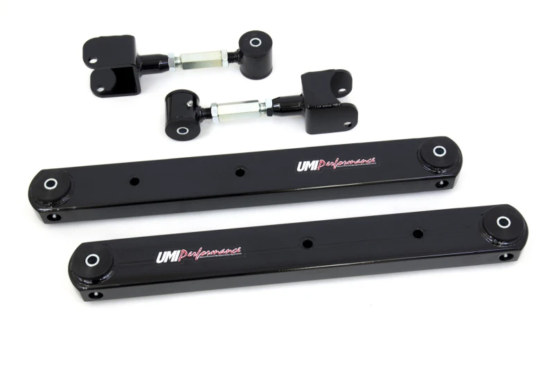 UMI Performance 68-72 GM A-Body Hinterer Kontrollarm Kit Vollständig Verstärkte Unterteile Einstellbare Oberteile