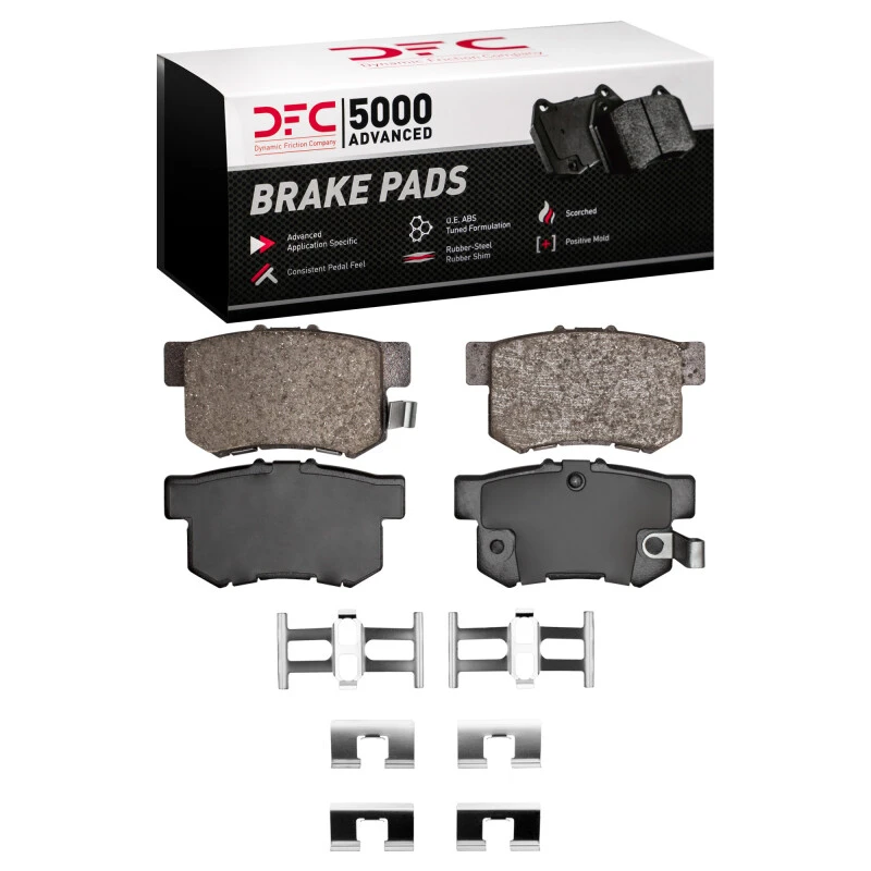 DFC 87-22 Acura RSX Rear 5000 Advanced Ceramic Brake Pads and Hardware Kit