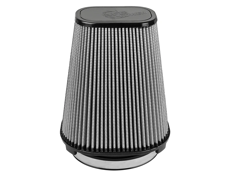 aFe Magnum FORCE Intake Rplcmnt Air Filter(7-1/2x5-1/2)IN F x (9x7)IN B x (5-3/4x3-3/4)IN T x 10IN H