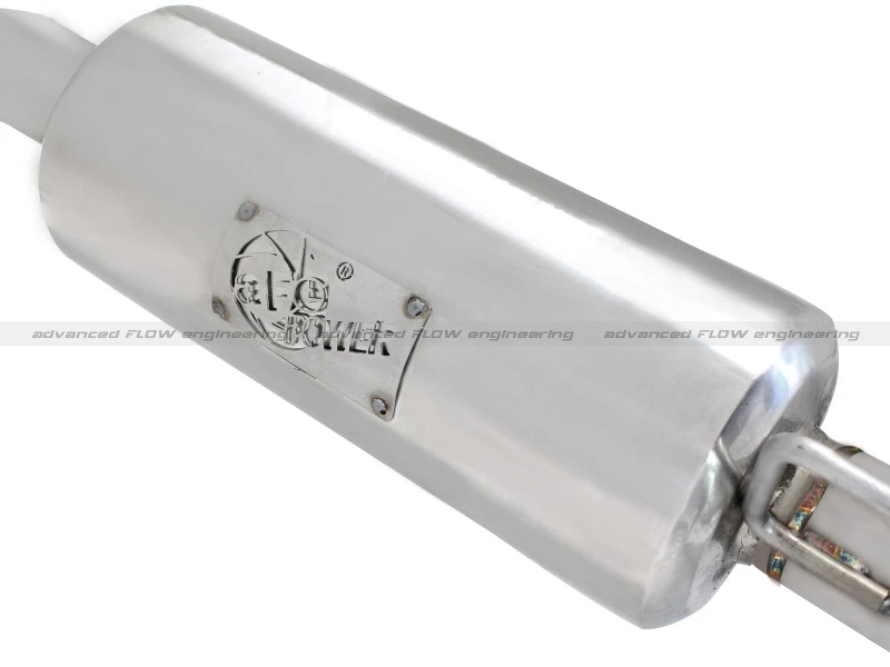 aFe Takeda Auspuff Cat-Back 304 Edelstahl 11-14 Nissan Juke L4 1,6L (t) Polierter Endschalldämpfer