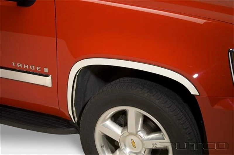 Putco 07-14 GMC Yukon - Vollständig - 6-teilig - passt nicht für GMC Denali Edelstahl Kotflügelverkleidung