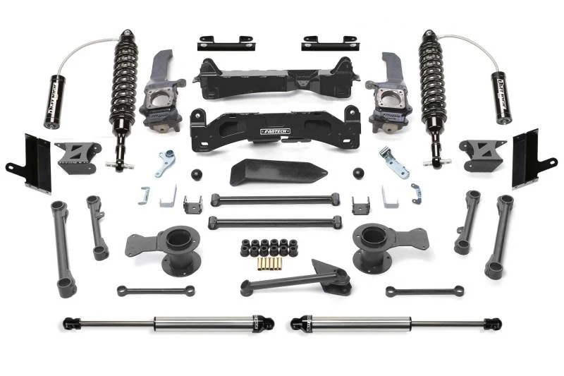 Fabtech 10-15 Toyota 4Runner 4WD 6 Zoll Perf Sys mit DL 2,5 C/O Resi & 2,25