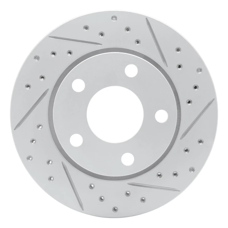 DFC 00-02 Audi S4 Rear Right Drilled & Slotted Geoperformance Rotor