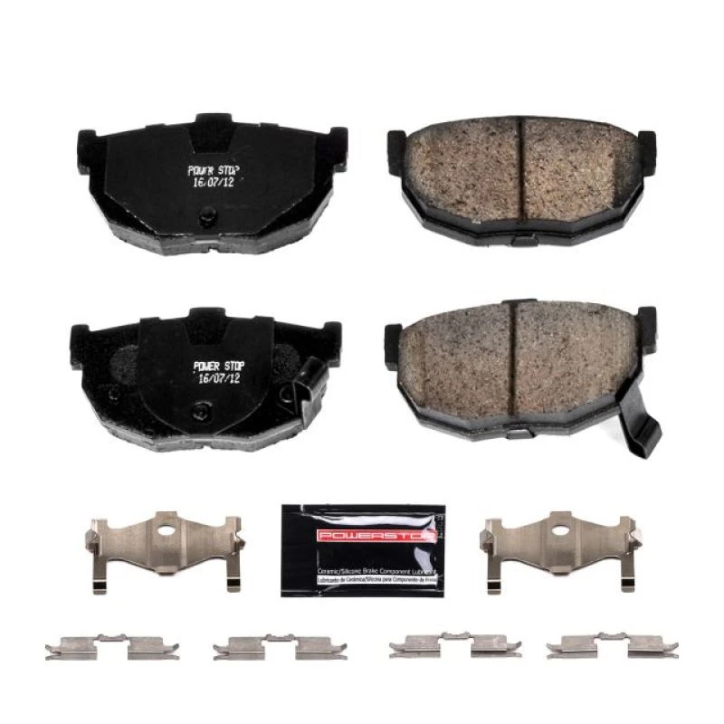powerstop_Z23-323-6794604409180 Power Stop 94-06 Hyundai Elantra Rear Z23 Evolution Sport Brake Pads w/Hardware
