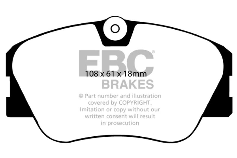 ebc_DP2577-67931f885358e EBC 86-93 Mercedes-Benz 190/190E 2.3 16v Greenstuff Front Brake Pads