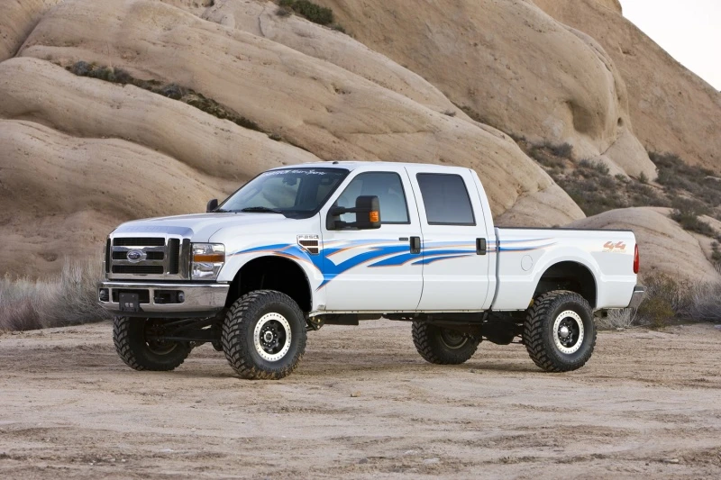 Fabtech 08-16 Ford F250 4WD 6 Zoll Basic-System mit Perf.-Shocks
