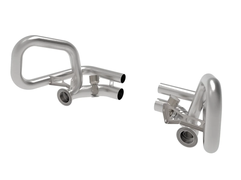 aFe 14-19 Porsche 911 H6-3.8/4.0L GT3 MACH Force-Xp 304 Edelstahl Primär-Muffler-Delete-Rohr