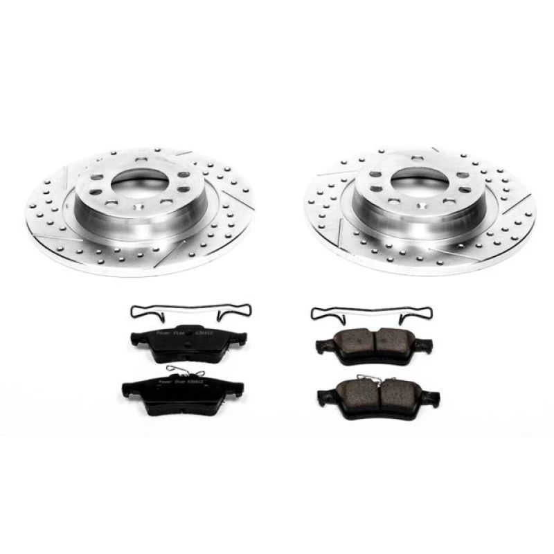 powerstop_K1436-67944edcc197d Power Stop 06-09 Pontiac Solstice Rear Z23 Evolution Sport Brake Kit