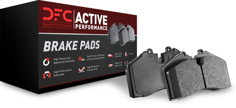 DFC 07-18 Dodge Nitro Rear Active Performance Pads and Hardware Kit