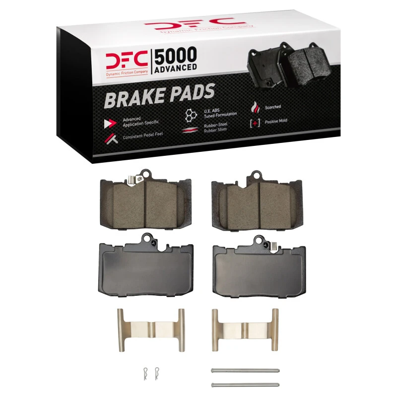 DFC 13-25 Lexus RC300 Front 5000 Advanced Ceramic Brake Pads and Hardware Kit