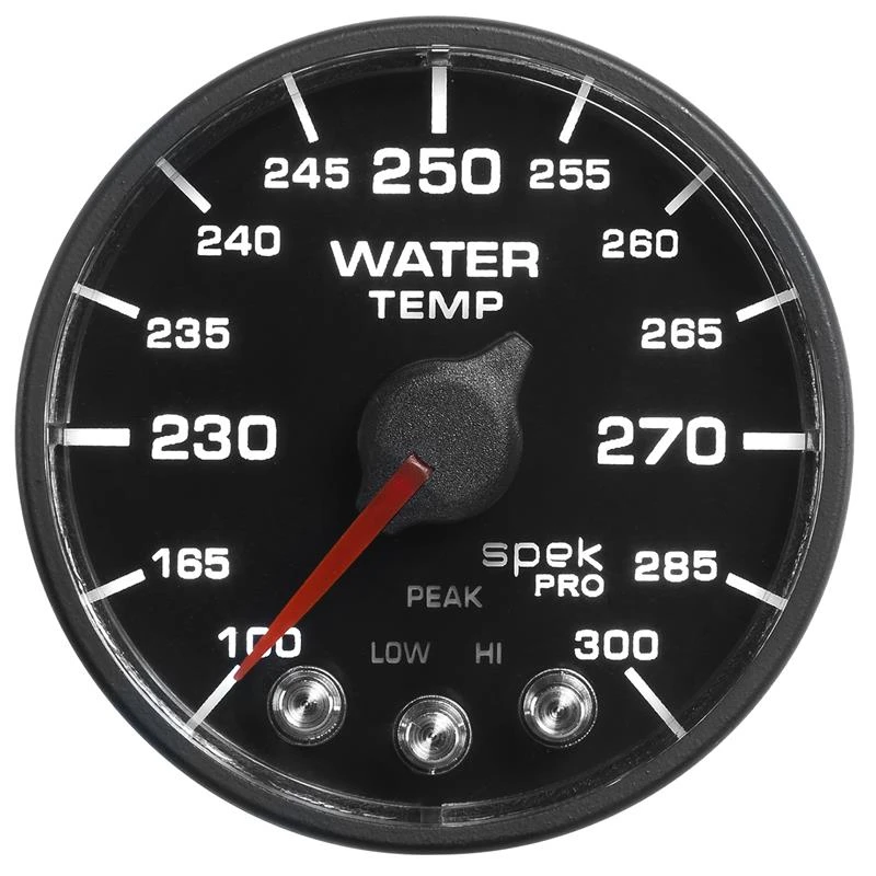Autometer Spek-Pro - Nascar 2-1/16 Zoll Wasser Temp 100- 300F Bfb Ecu