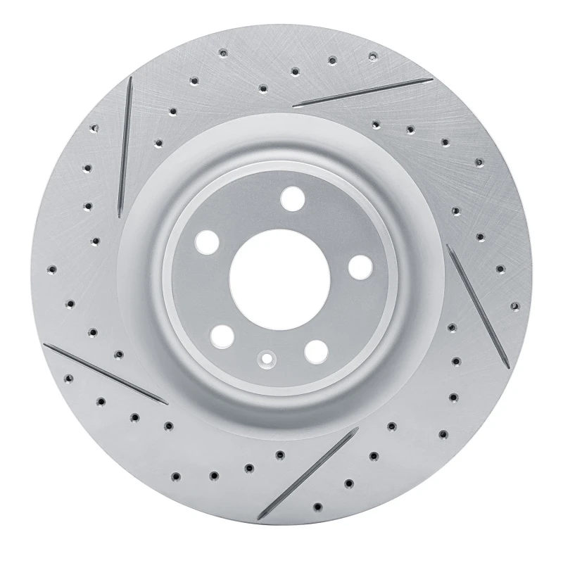 DFC 17-26 Audi S7 Rear Left Drilled & Slotted Geoperformance Rotor