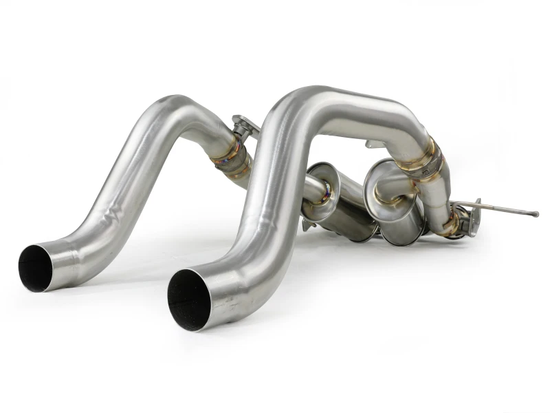 aFe MACH Force-Xp Axle-Back Abgasanlage mit Carbon-Faser-Tipps Chevrolet Corvette (C7) 14-19 6.2L
