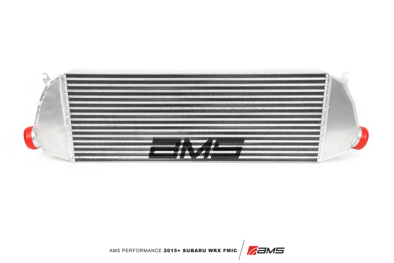 AMS Performance Frontmontage-Ladeluftkühler-Kit mit Stoßfängerträger für 2015+ Subaru WRX FA20