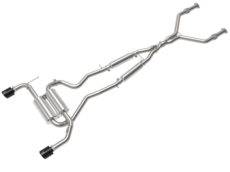 aFe Takeda Cat-Back Auspuffanlage für 14-15 Infiniti Q50 V6 3.7L