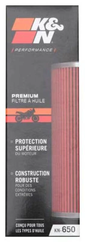 K&N 1.625in OD x 5.05in H Oil Filter