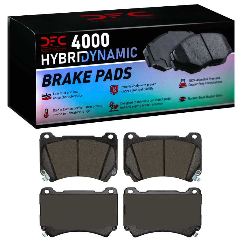 DFC 09-14 Hyundai Genesis Sedan Front 4000 Hybridynamic Brake Pads