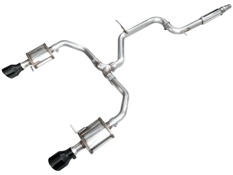 AWE 22-25 Volkswagen Jetta GLI Touring Edition Exhaust - Diamond Black Tips
