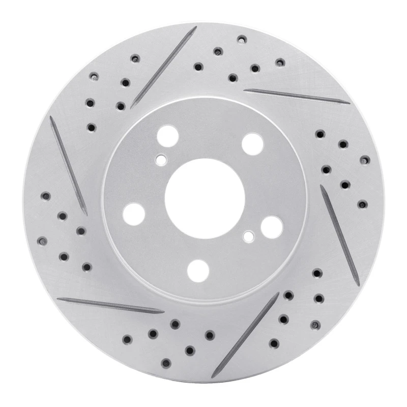DFC 10-17 Lexus Ct200H Front Left Drilled & Slotted Geoperformance Rotor