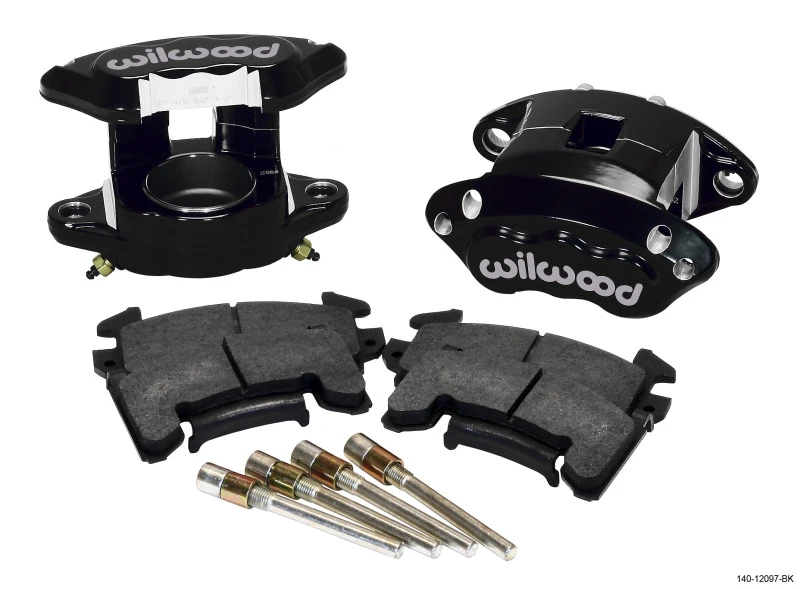 Wilwood D154 Vordere Bremse - Schwarz 2,50 Zoll Kolben 1,04 Zoll Rotor