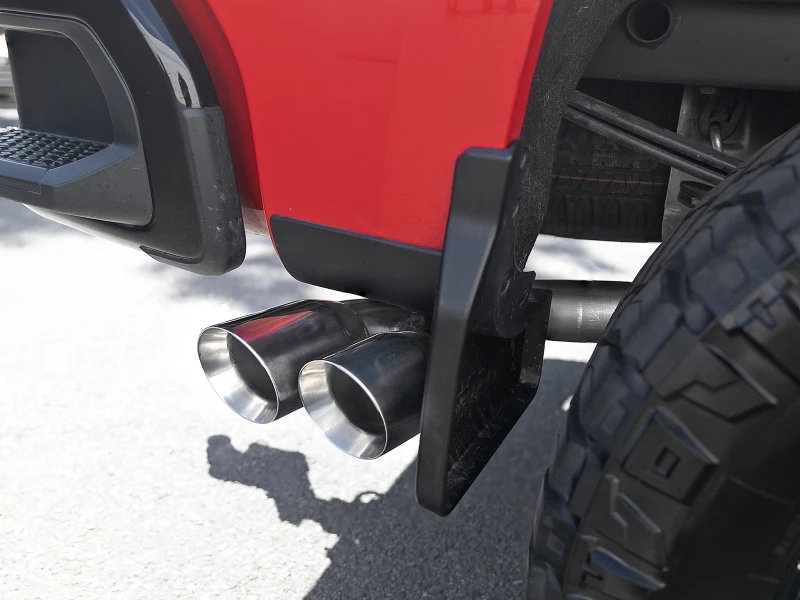 aFe Vulcan Serie 3in 304SS Auspuff Cat-Back mit Poliertem Endstück 2019 GM Silverado/Sierra 1500 V6-4,3L/V8-5,3L