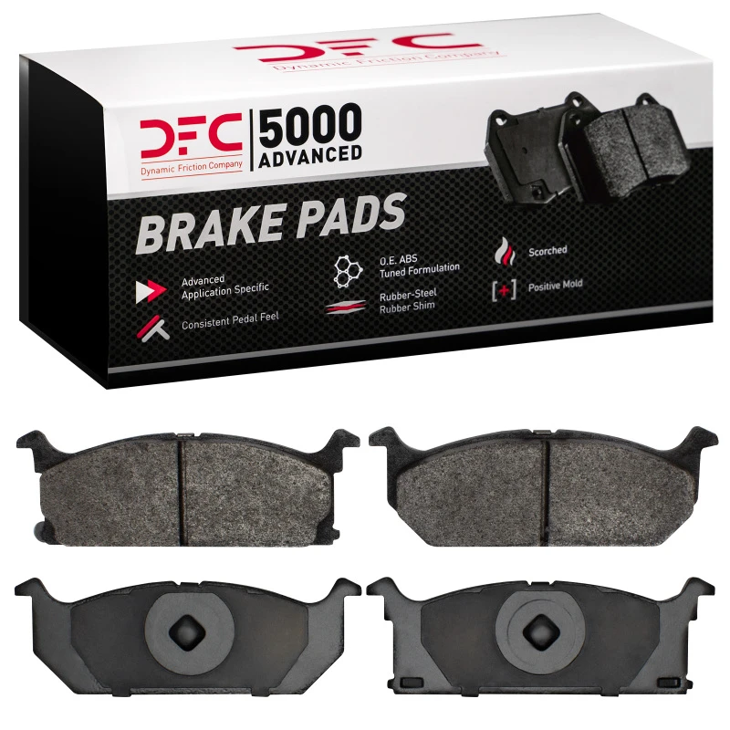 DFC 85-94 Chevrolet Sprint Front 5000 Advanced Semi Metallic Brake Pads