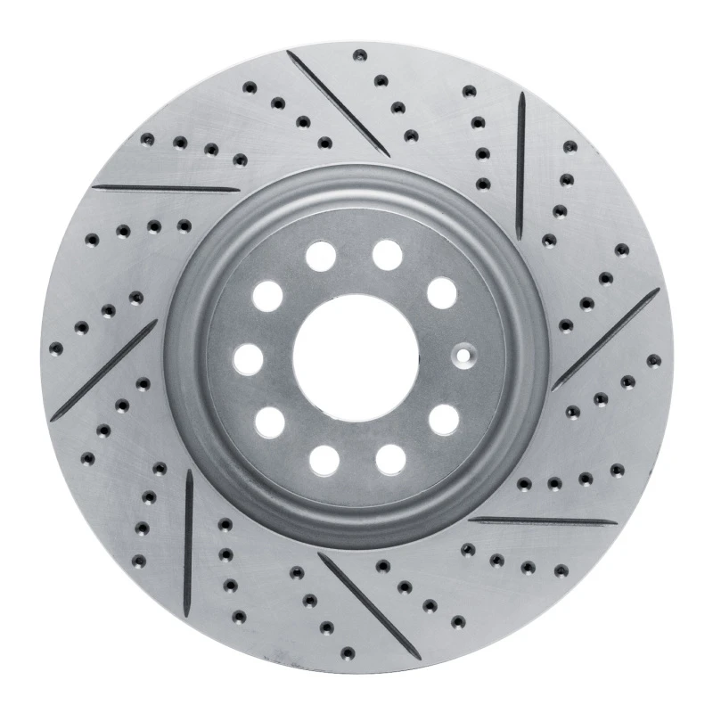 DFC 12-25 Audi A3 Quattro Front Right Drilled & Slotted Geoperformance Rotor