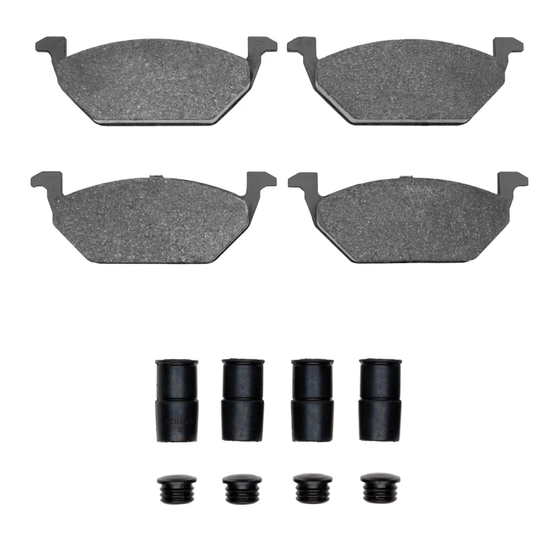DFC 98-17 Volkswagen LUPO (Mexico) Front Euro 5000 Ceramic Brake Pads and Hardware Kit