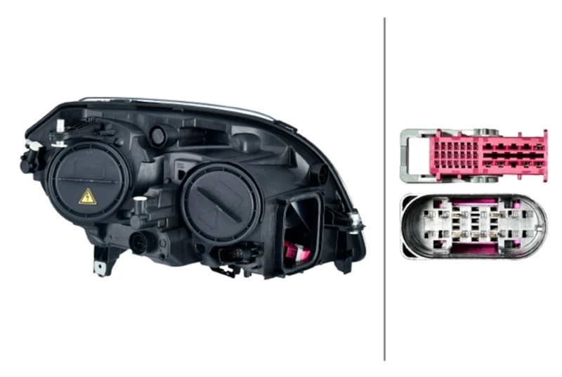 Hella 2012-2015 Mercedes-Benz GLK250 Scheinwerfer-Baugruppe