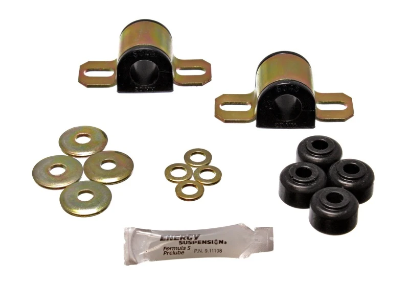 Energy Suspension Schwarze 20mm Hinterer Stabilisatorbuchsen (Stabilisator-Endstück) für Mitsubishi 90-94 Eclipse AWD