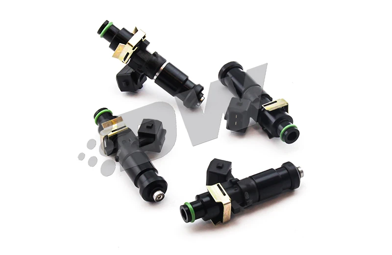 DeatschWerks Bosch EV14 1200cc Einspritzpumpen (Satz von 4) für 95-99 Mitsubishi Eclipse 4G63T / 03-06 Evo 8/9