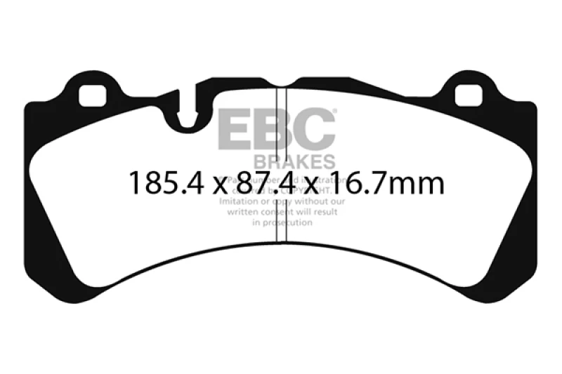 EBC 2019+ Volvo S60 Polestar 2.0T & Electric Bluestuff Front Brake Pads