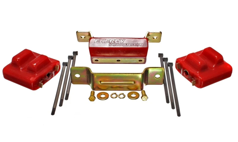 energy-suspension_3.1131R-67932f507c550 Energy Suspension 88-94 GM Blazer 4WD K Series Rote Motor- und Getriebelager; Zink-Finish