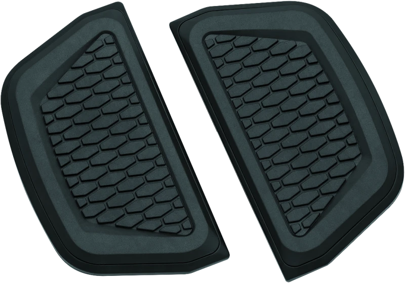 Kuryakyn Hex Passenger Board Inserts Black