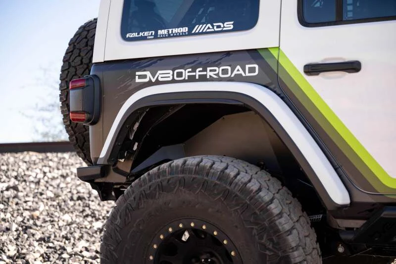 DV8 Offroad Radkastenauskleidung für 2018–2024 Jeep Wrangler JL