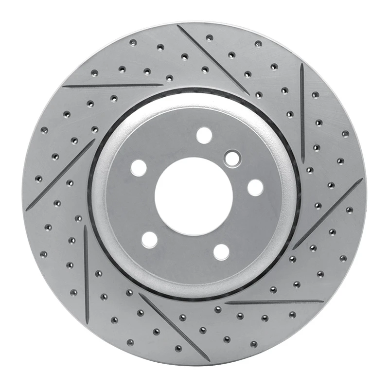 DFC 04-10 BMW 535I Rear Right Drilled & Slotted Geoperformance Rotor