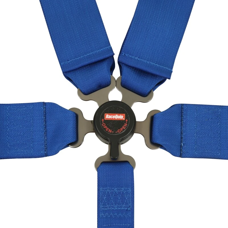 RaceQuip Blauer SFI CAMLOCK 5-Punkt-PD-Sitzgurtel
