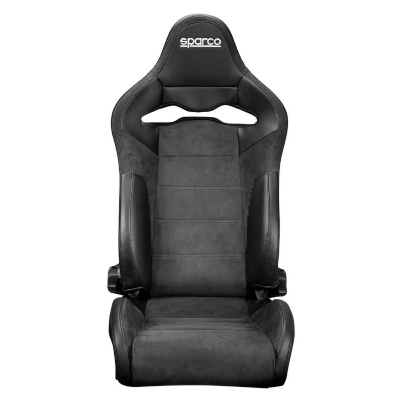 Sparco SPR Rennsitz BLK/BLK White Logo