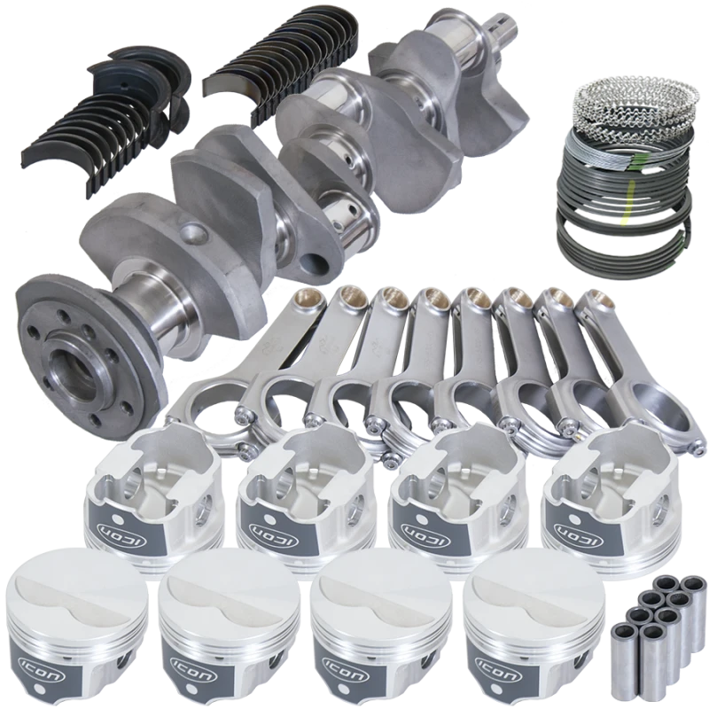 Eagle Chevy 350 Competition Rotierende Baugruppe mit 3,480 Zoll Hub und 5,700 Zoll H-Balken Pleuel